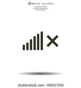 Volume Off symbol. 