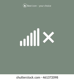 Volume Off symbol. 