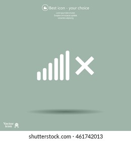 Volume Off symbol. 