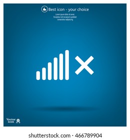 Volume Off symbol. 