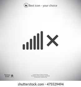 Volume Off symbol. 
