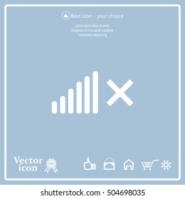 Volume Off symbol. 
