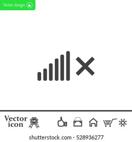 Volume Off symbol. 