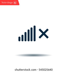 Volume Off symbol. 