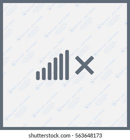 Volume Off symbol. 