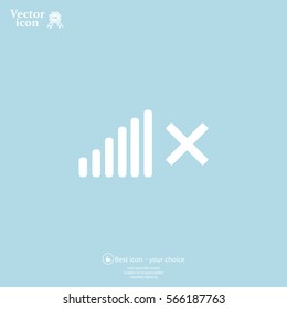 Volume Off symbol. 