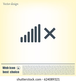 Volume Off symbol. 