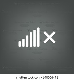 Volume Off symbol. 
