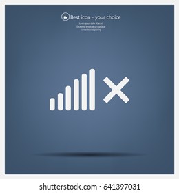 Volume Off symbol. 