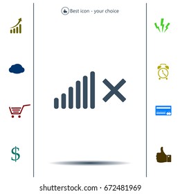 Volume Off symbol. 