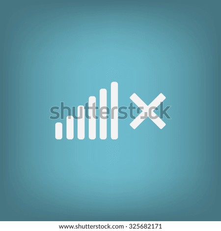 Volume Off symbol. 