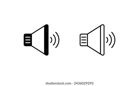 Diseño de iconos de volumen en con fondo blanco ilustración de stock