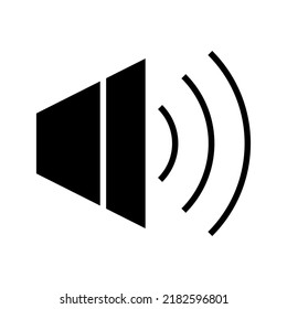 volume on icon or logo isolated sign symbol vector illustration - high quality black style vector icons
