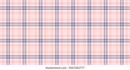 Volume plaid background vector, printout seamless check pattern. Various texture fabric tartan textile in light and white colors palette.