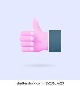 Volume realistic color like icon. Vector illustration.