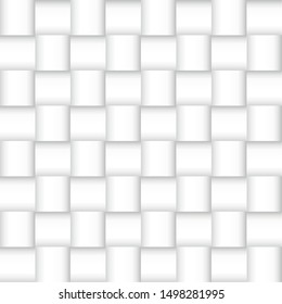 Volume Realistic Embossing Texture. White isolated background 