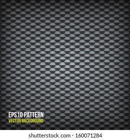 Volume Seamless Pattern. Vector Background. 