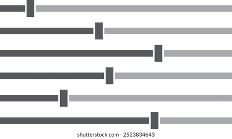 volume slider icon. volume adjustment symbol vector illustration.