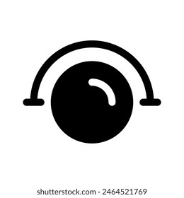 Volume Slider Up Icon Vector Symbol Design Illustration