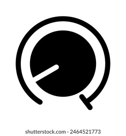 Volume Slider Up Icon Vector Symbol Design Illustration
