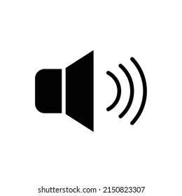 sonido de volumen nuevo icono simple vector