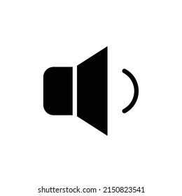 sonido de volumen nuevo icono simple vector