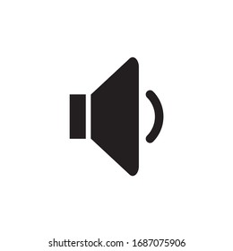 volume, sound, speaker icon vector illustration
