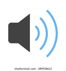 Volume, sound, speaker icon vector image. Can also be used for mobile apps, phone tab bar and settings. Suitable for use on web apps, mobile apps and print media