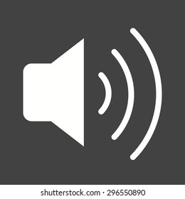 Volume, sound, speaker icon vector image. Can also be used for mobile apps, phone tab bar and settings. Suitable for use on web apps, mobile apps and print media