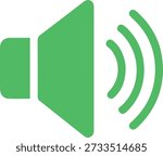 Volume Sound Speaker vector Icon