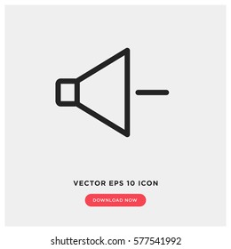 Volume sound vector icon