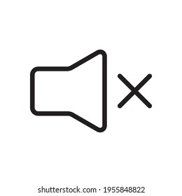 Volume Speaker Audio Icon Vector Design Template Illustration In Trendy Flat Style