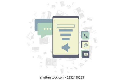 opción de intensidad de volumen para tono de notificación telefónica
