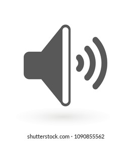 Volume Symbol. Audio volume vector icon. Premium Quality Isolated Audio Level Element In Trendy Style.