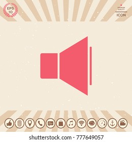 Volume symbol icon