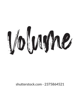 volume text on white background.