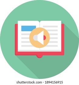 volume vector colour flat icon