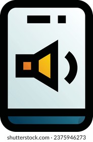 Volume vector design icon for download. Eps