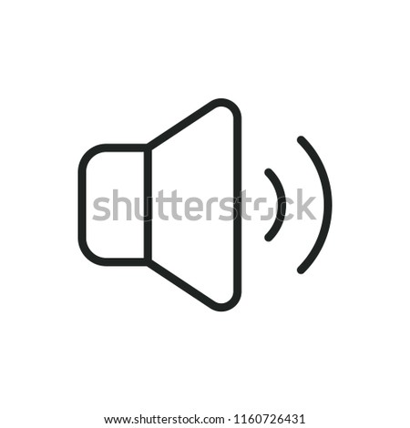 volume vector icon