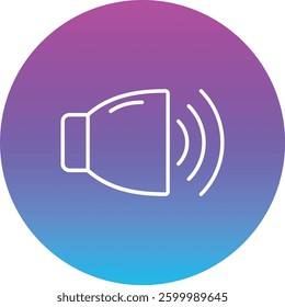 Volume vector icon. Can be used for printing, mobile and web applications.