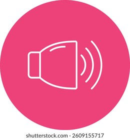 Volume vector icon. Can be used for printing, mobile and web applications.
