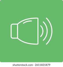 Volume vector icon. Can be used for printing, mobile and web applications.