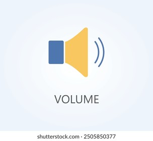 Volume Vector, Icon Or Logo Sign Symbol Illustration