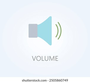 Volume Vector, Icon Or Logo Sign Symbol Illustration