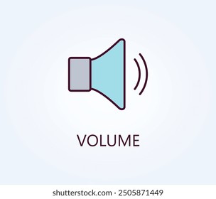 Ilustración De Vector De Volumen, Icono O Logotipo