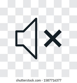 Volume vector icon, simple sign for web site and mobile app.