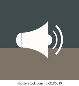 Volume vector icon. Sound icon.