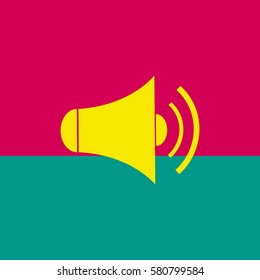 Volume vector icon. Sound icon.