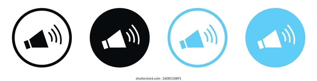 Volume vector icons graphic pack