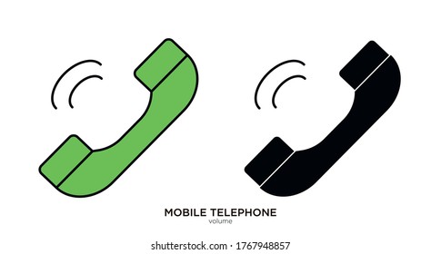 Volume vector illustration lineal color and filled design